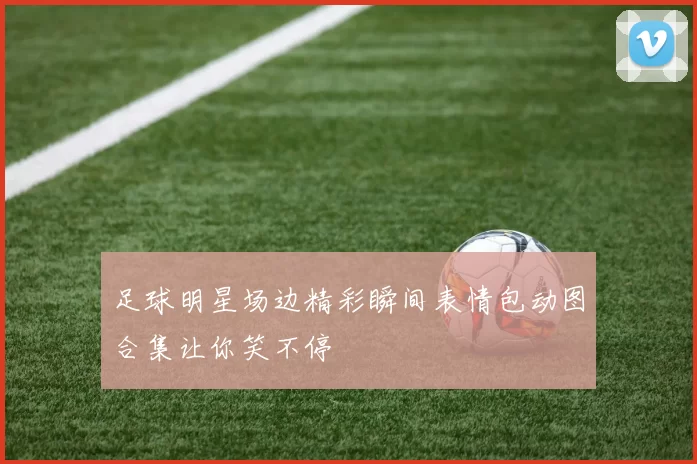 足球明星场边精彩瞬间表情包动图合集让你笑不停