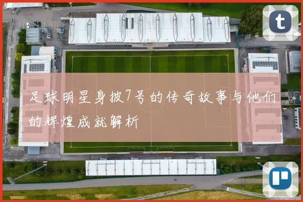 足球明星身披7号的传奇故事与他们的辉煌成就解析