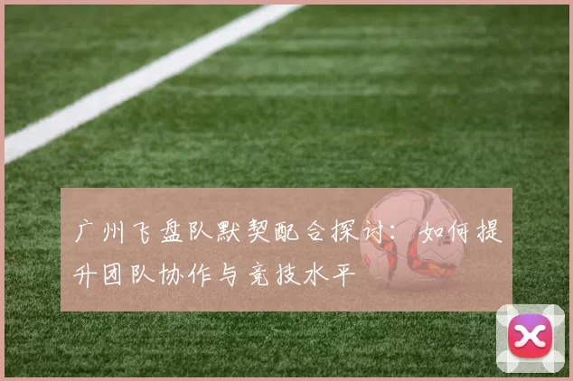 广州飞盘队默契配合探讨：如何提升团队协作与竞技水平