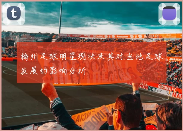 梅州足球明星现状及其对当地足球发展的影响分析