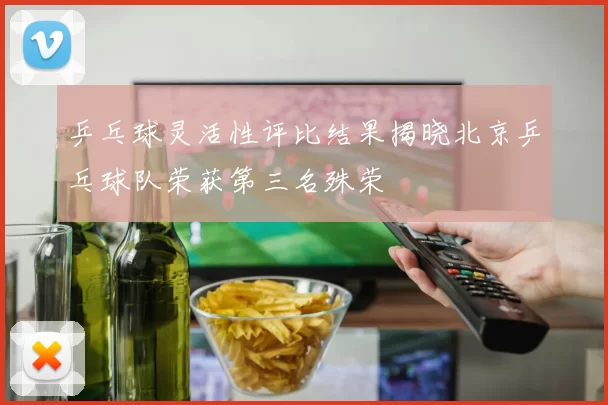 乒乓球灵活性评比结果揭晓北京乒乓球队荣获第三名殊荣